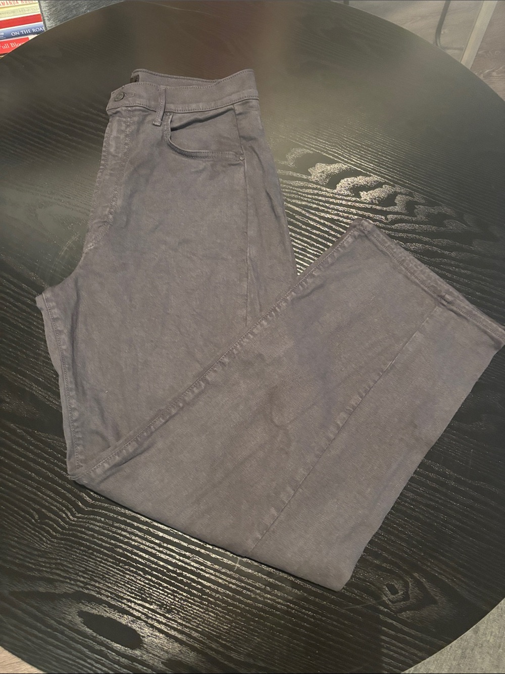 MOTHER Women’s Washed Gray Barrel Jeans US 30